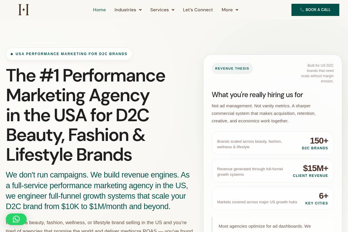 3. HavStrategy: Best for Beauty-Only Boutique Performance Marketing