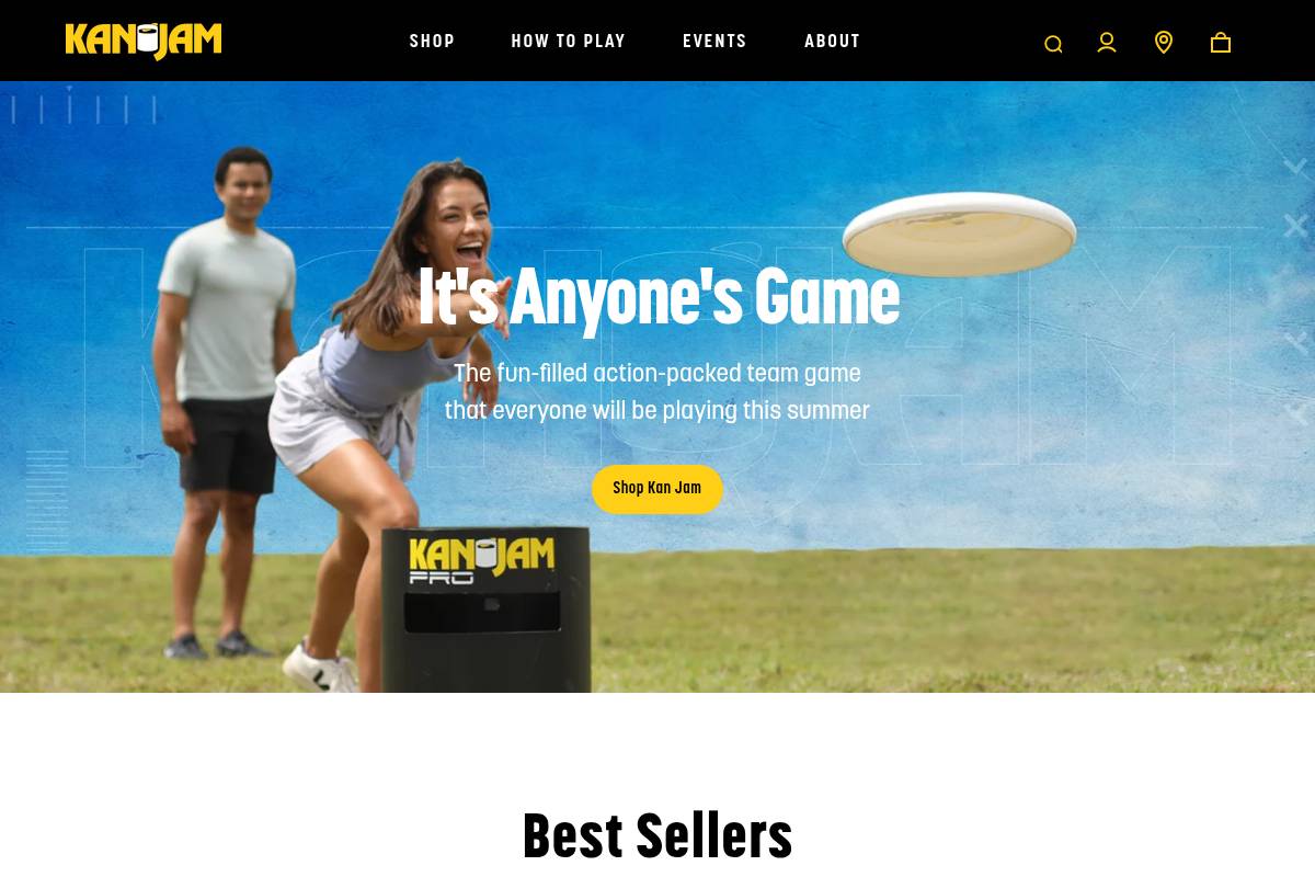 3. KanJam: Best for Low-Key Corporate Mixers
