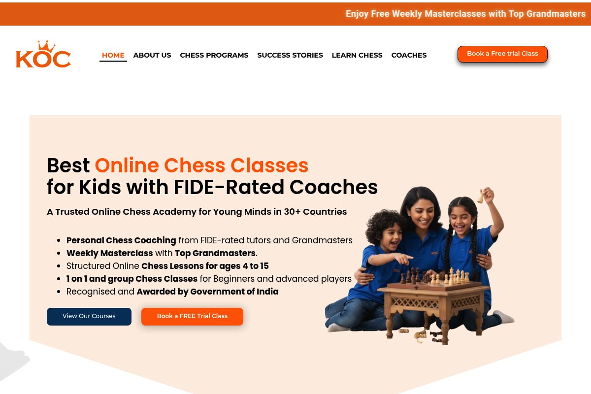 3. KingdomofChess — Best for Global Community & Structured Learning
