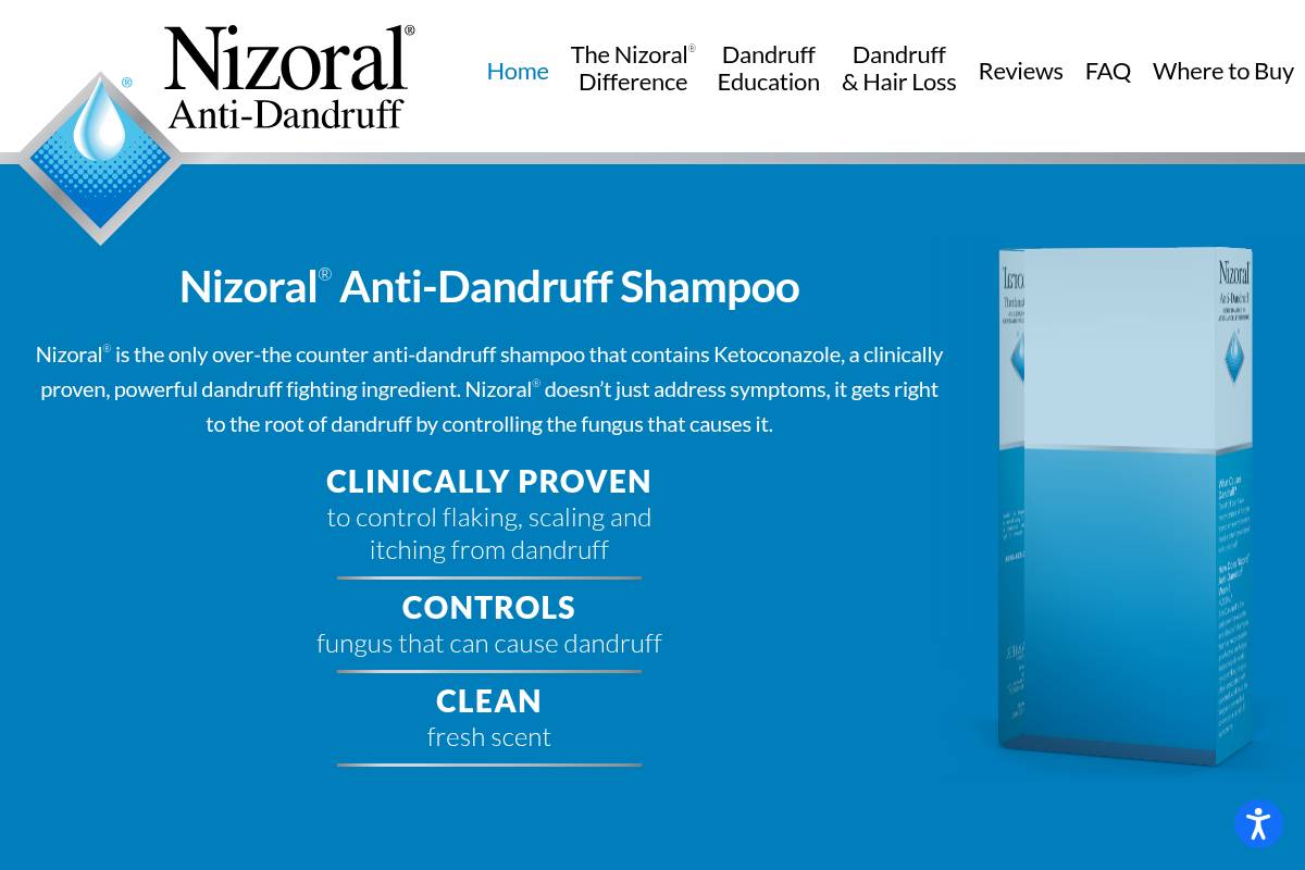 3. Nizoral (Ketoconazole Shampoo): Best for Medicated Fungal Dandruff Relief