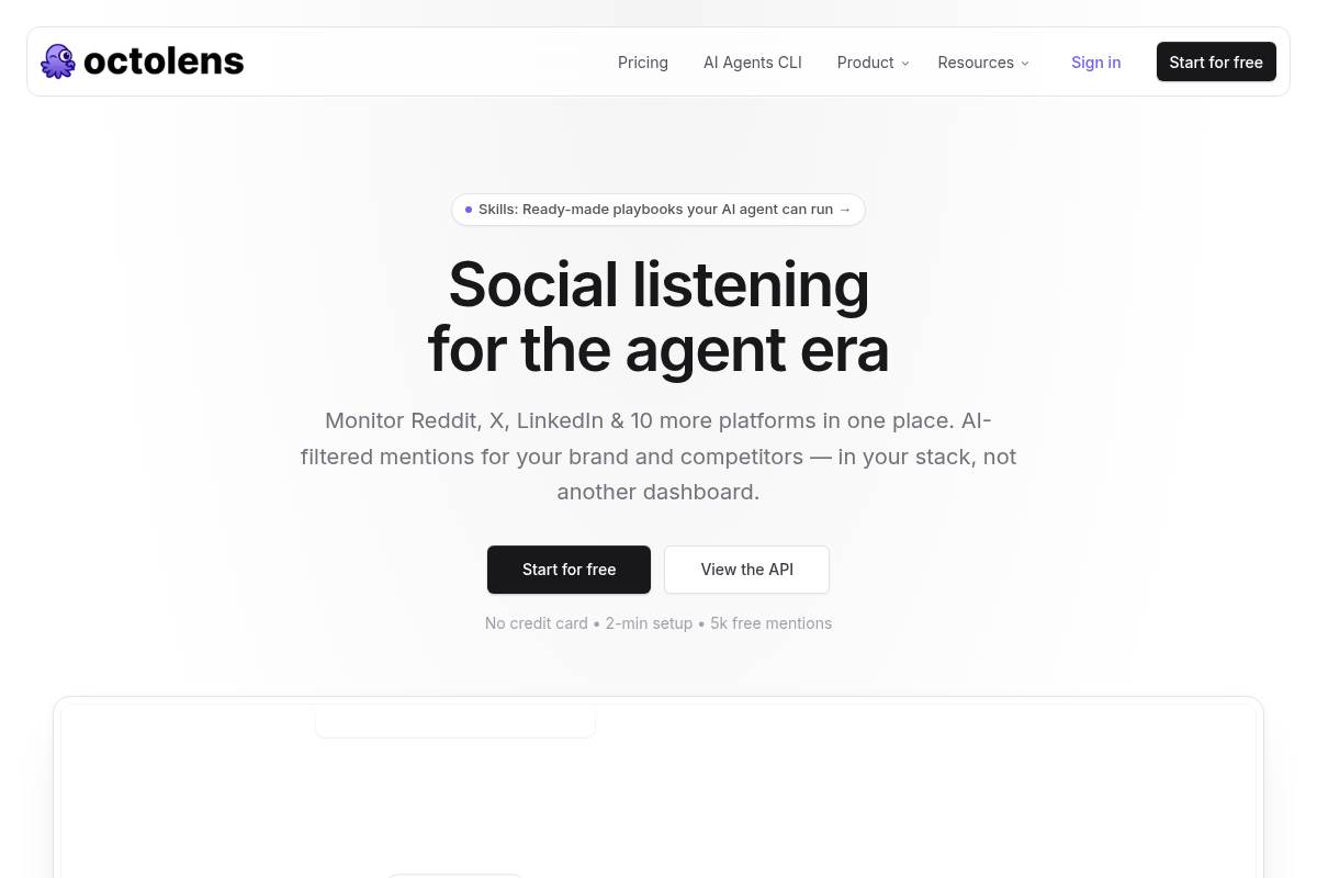 3. Octolens — Best for Developer-Focused B2B SaaS Teams