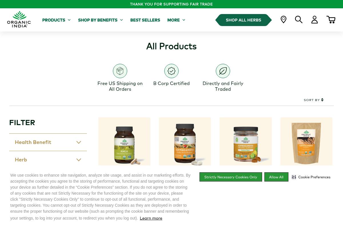 3. Organic India — Best for Certified Organic, Sustainably Sourced Women's Herbs