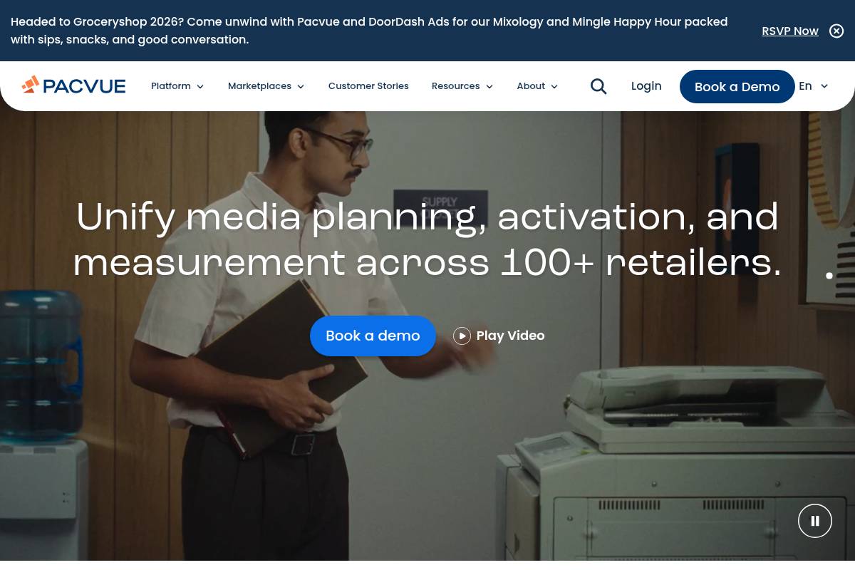 3. Pacvue: Best for Cross-Retailer Retail Media Management at Scale