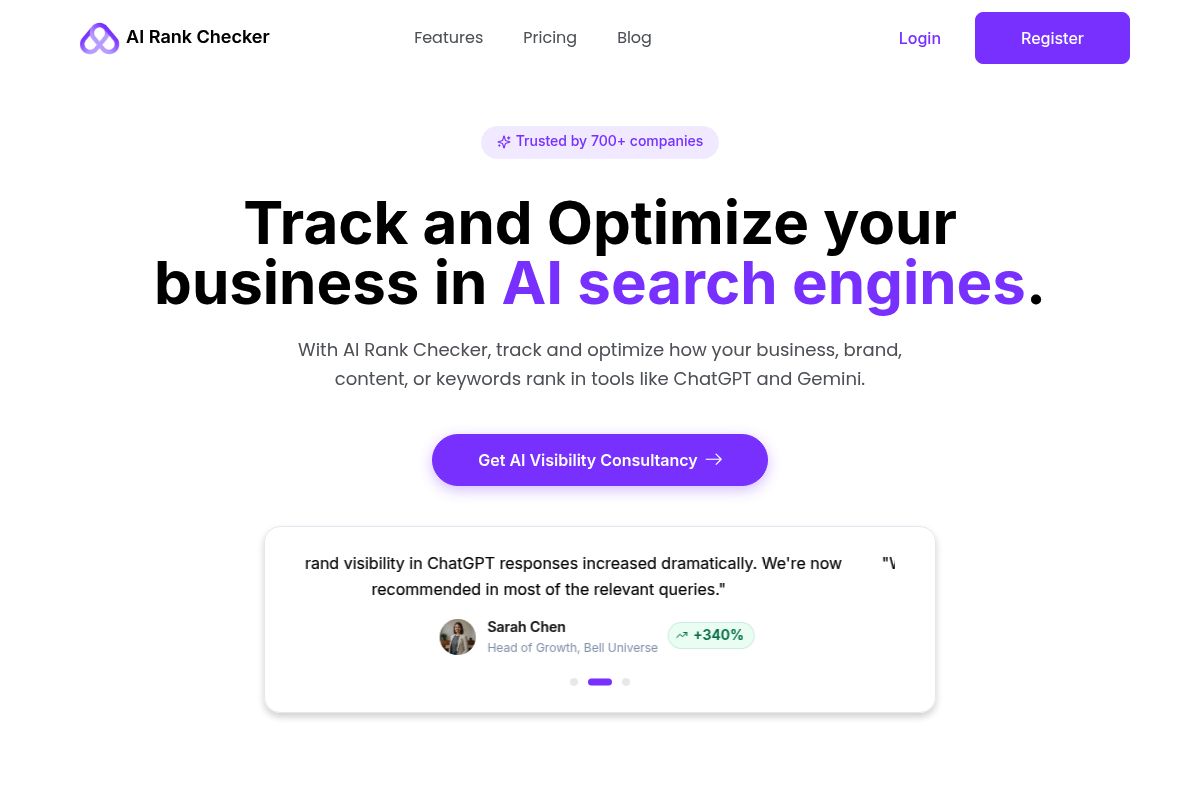 4. AI Rank Checker — Best for Flexible Auditing Without Subscriptions
