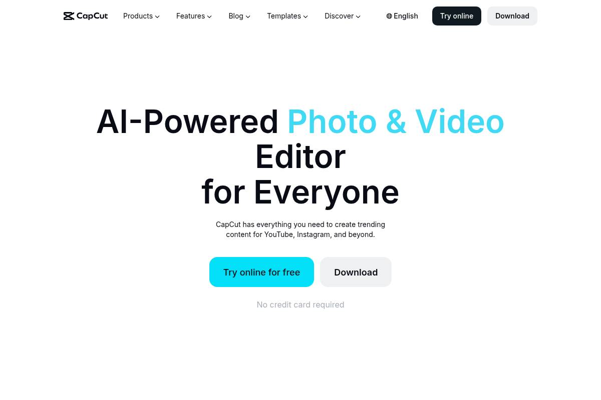 4. CapCut: Best Free Entry Point for Editing and Templates
