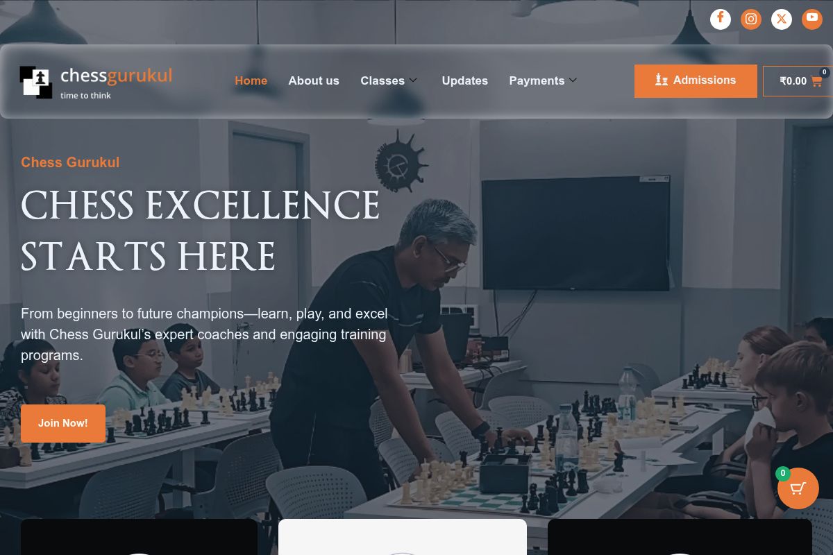 4. Chess Gurukul — Best for Elite Competitive Training