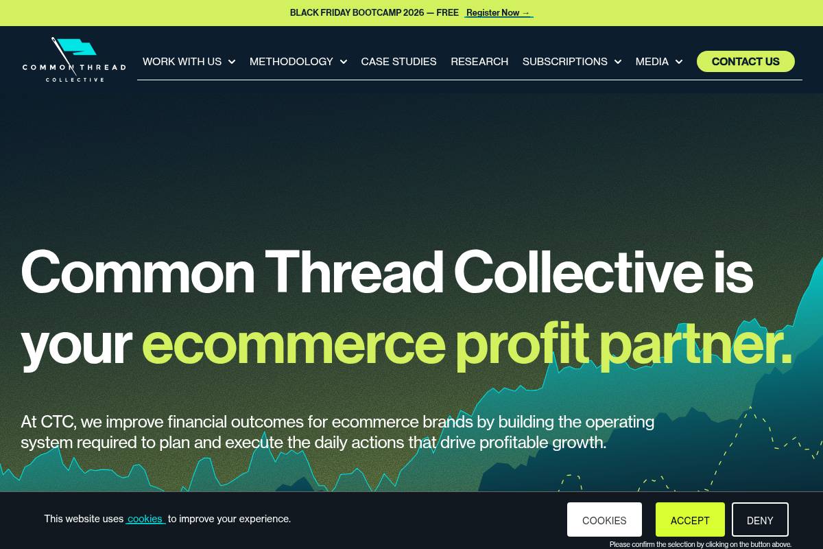 4. Common Thread Collective: Best for DTC Fashion Brands Scaling Paid Social