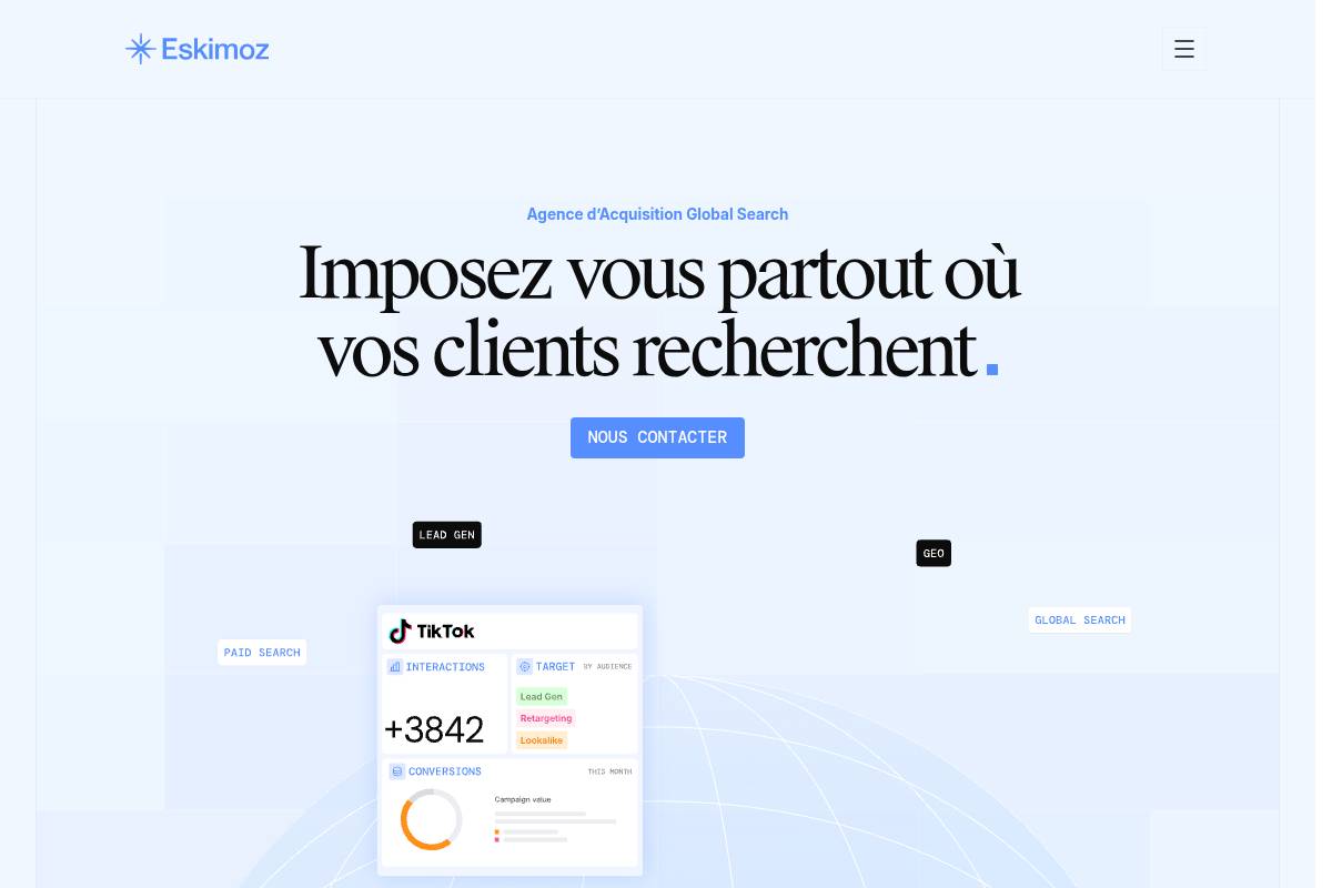 4. Eskimoz — Best for Scaling SEO and GEO Together