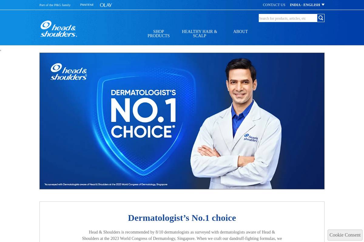 4. Head & Shoulders Men: Best Widely Available Entry-Level Option