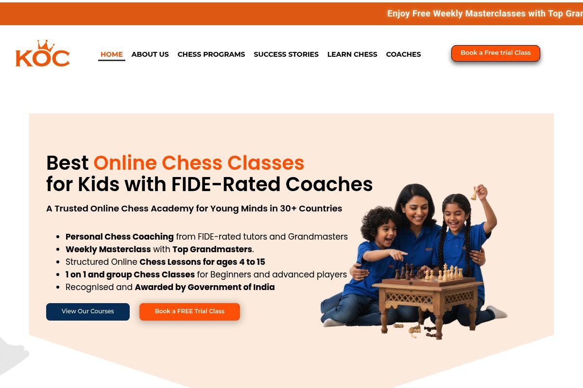 4. KingdomofChess — Best for International Reach and Proven Results