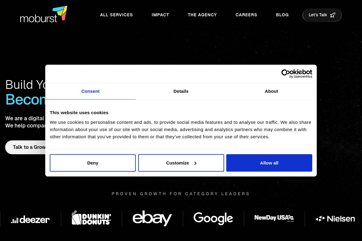 4. Moburst — Best for Enterprise, AI-Powered Mobile Marketing