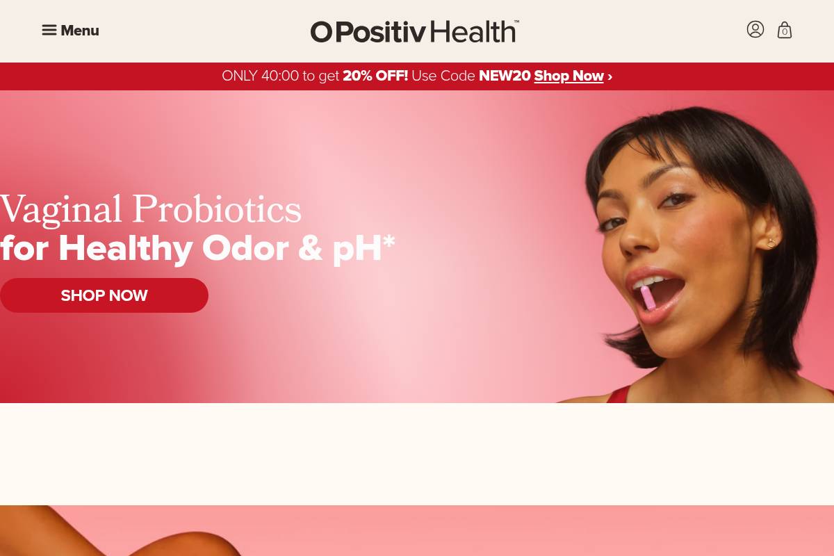 4. O Positiv URO: Best for Mass-Market pH and Odor Support