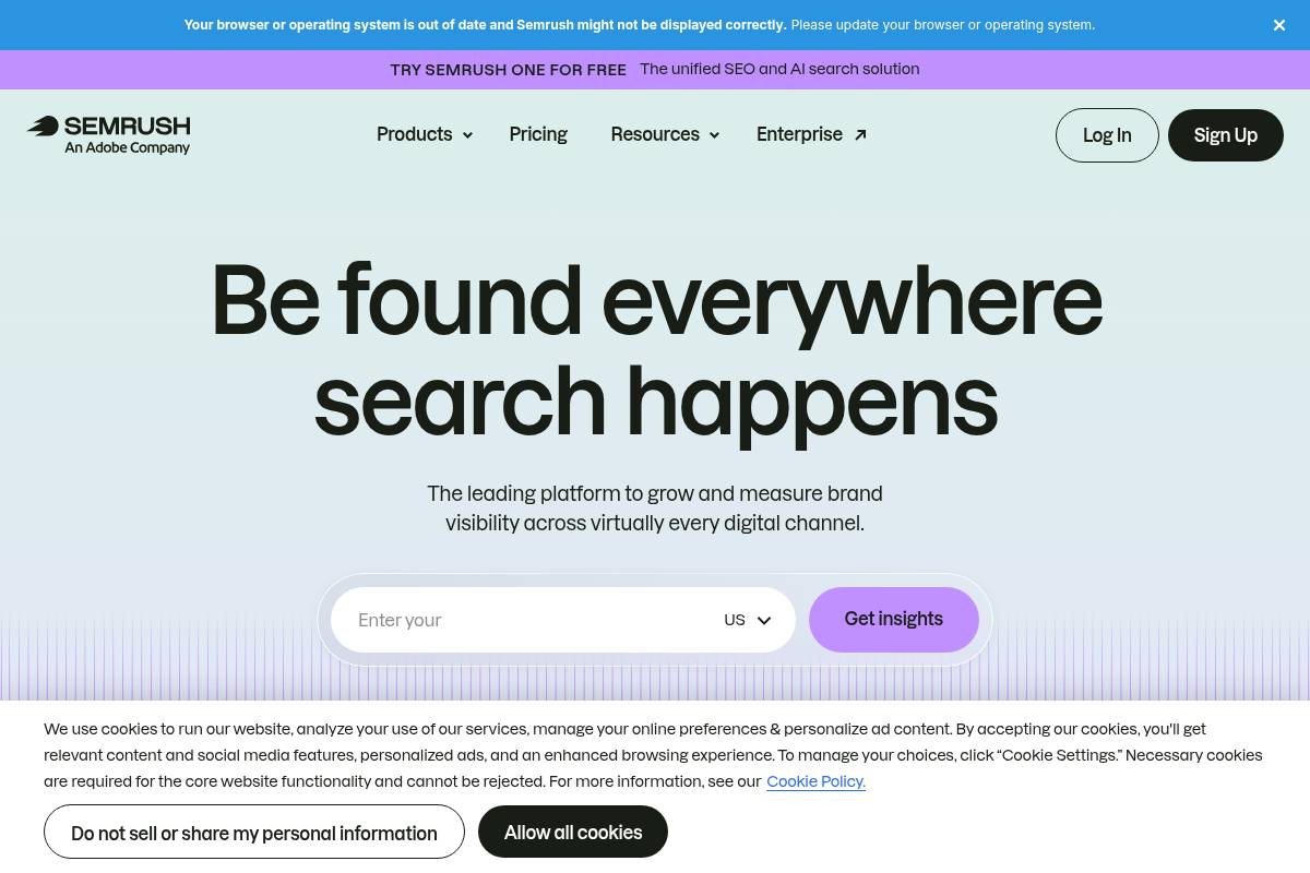 4. Semrush AI Visibility Toolkit — Best for Teams Needing SEO and AI Visibility Together