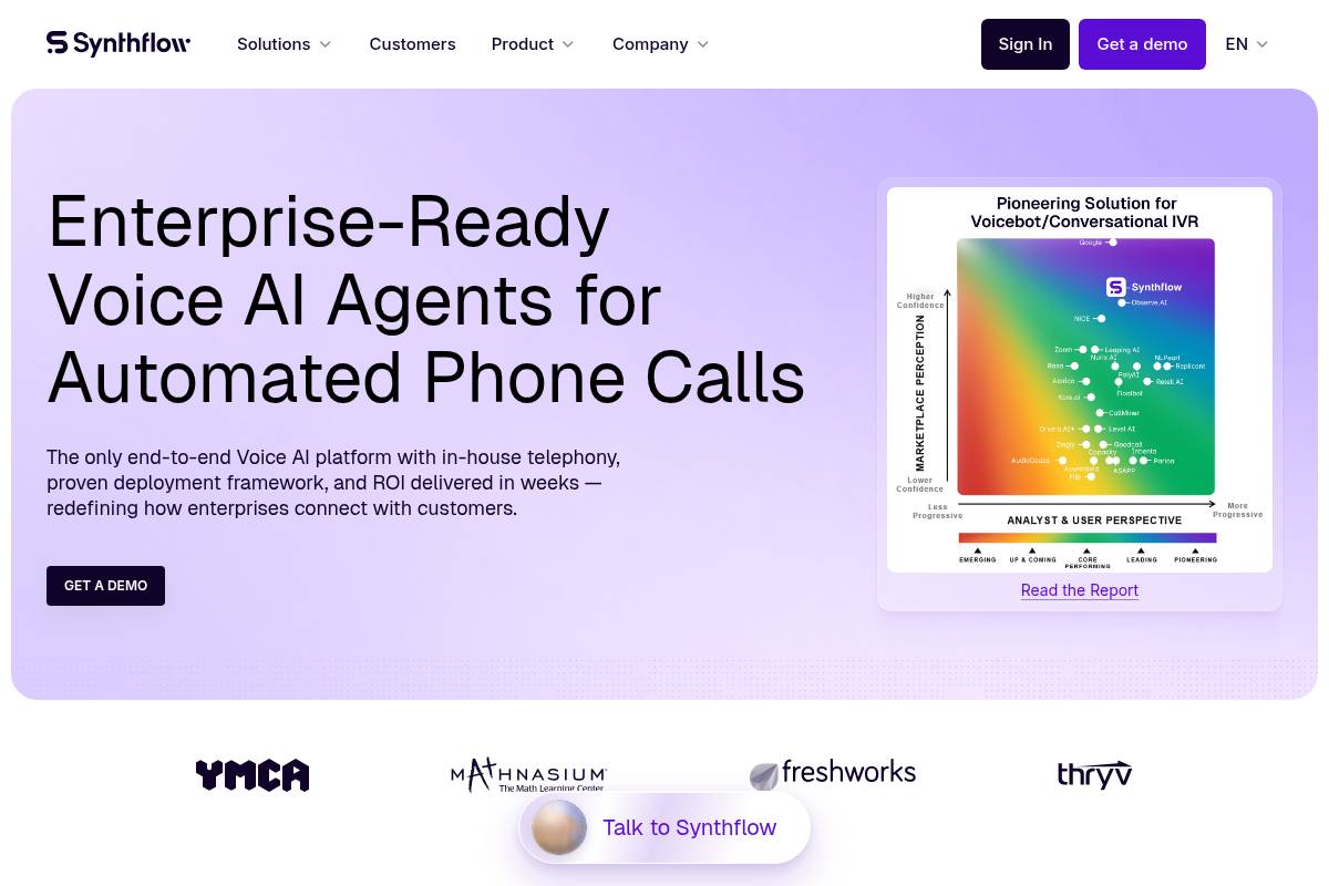 4. Synthflow AI — Best for No-Code Agencies Deploying HIPAA-Compliant Agents Quickly