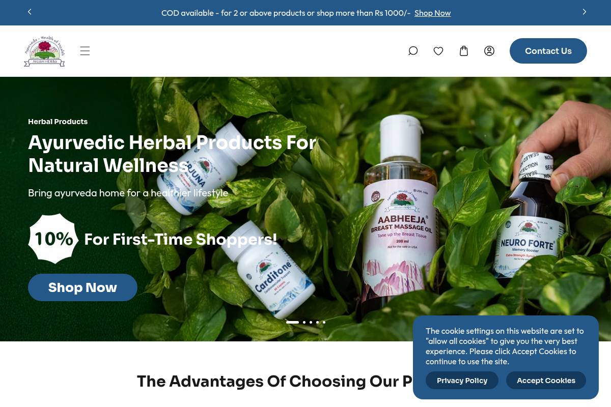 5. Ayush Herbs Probiotic 100B: Best Traditional Himalayan Ayurvedic Probiotic