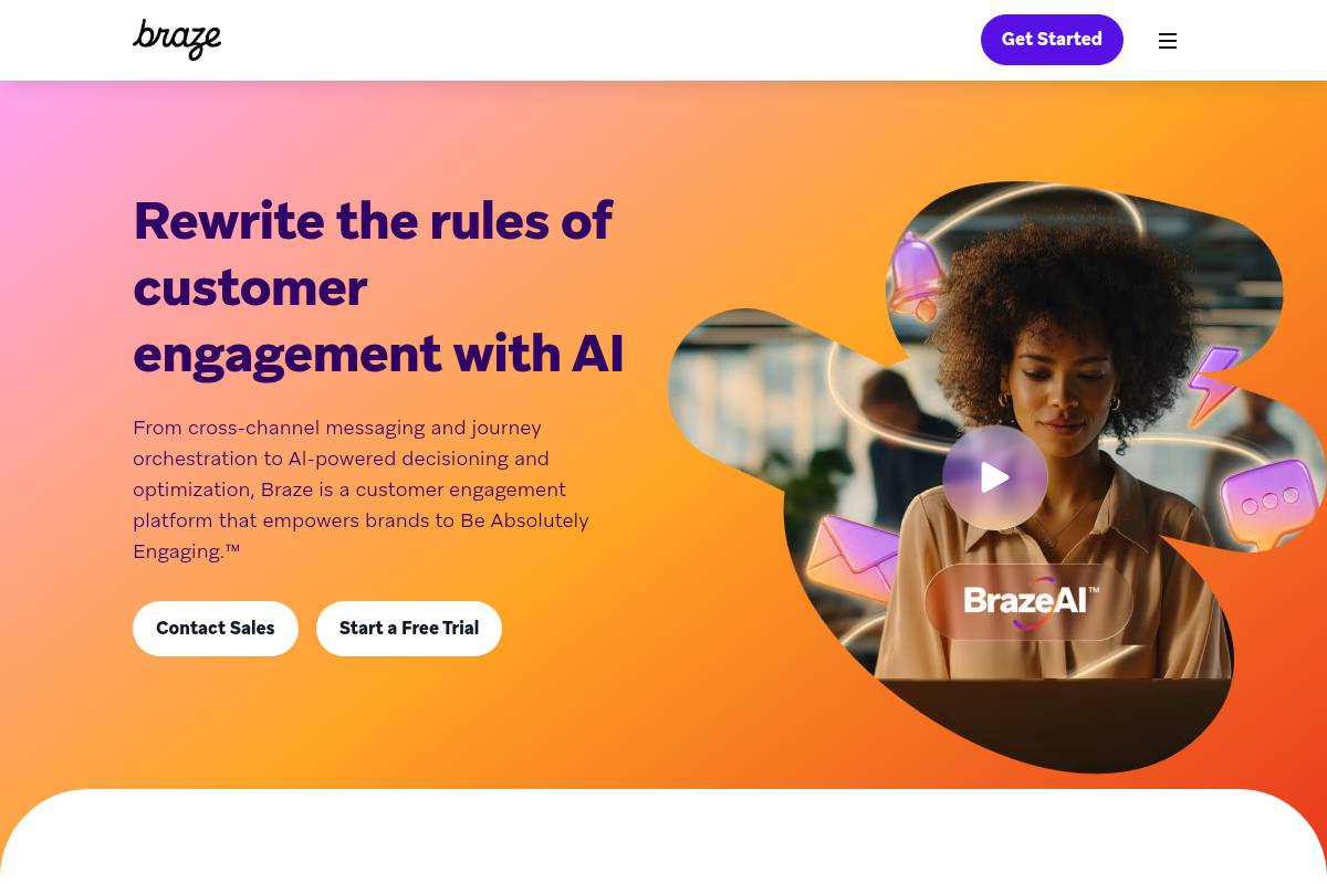5. Braze — Best for Enterprise-Grade Lifecycle Marketing