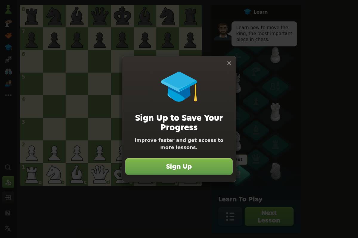 5. Chess.com Learn — Best for Broad Content Library and Beginner-to-Intermediate All-in-One Access