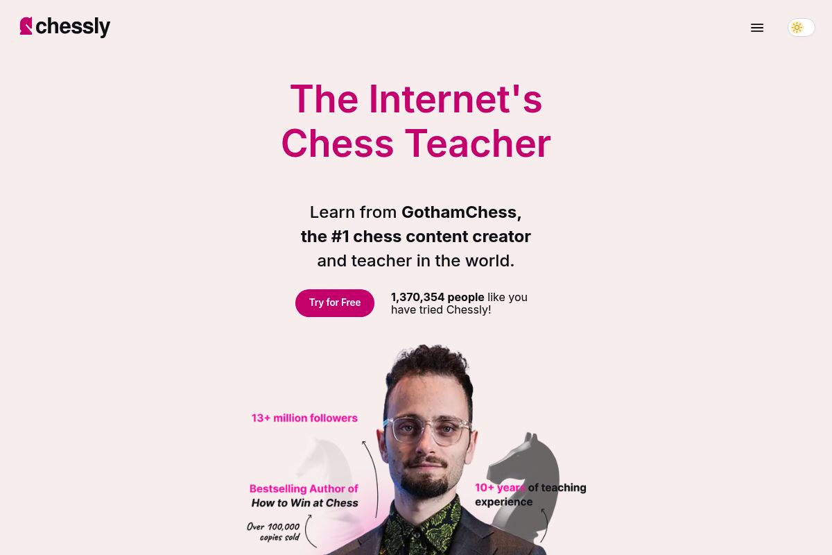 5. Chessly: Best for Beginner-Friendly Video Opening Courses