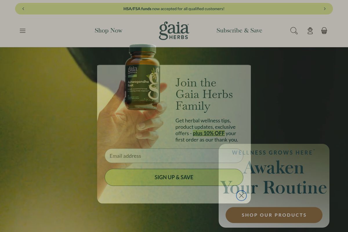5. Gaia Herbs — Best for Farm-to-Shelf Transparency