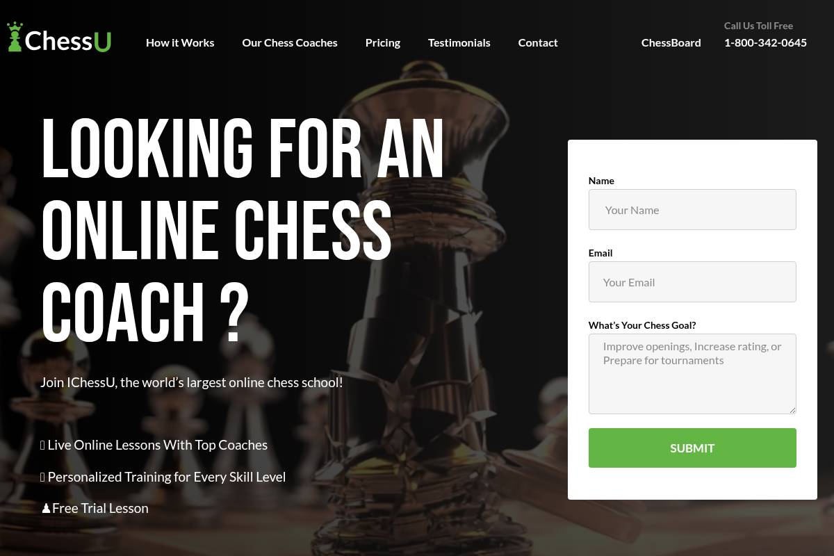 5. iChessU — Best for Direct Grandmaster and FIDE Master Instruction