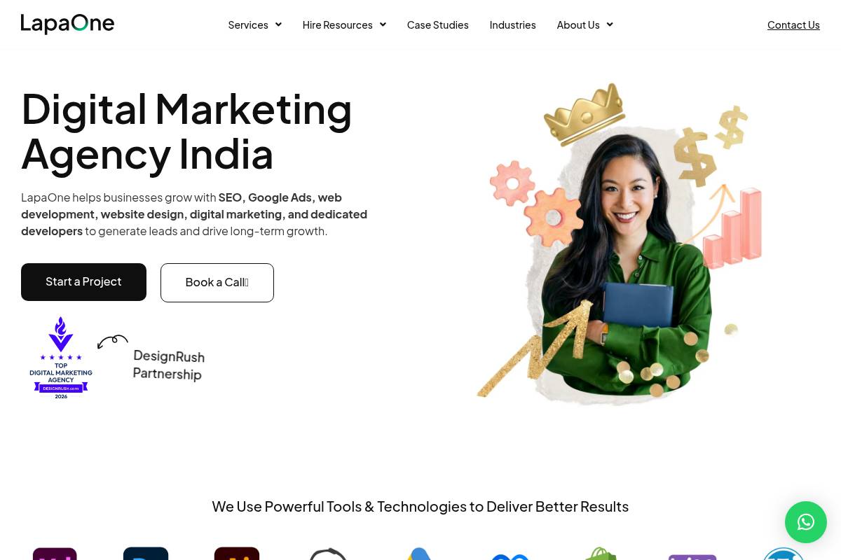5. LapaOne — Best for Brand Storytelling Meets Semantic Search