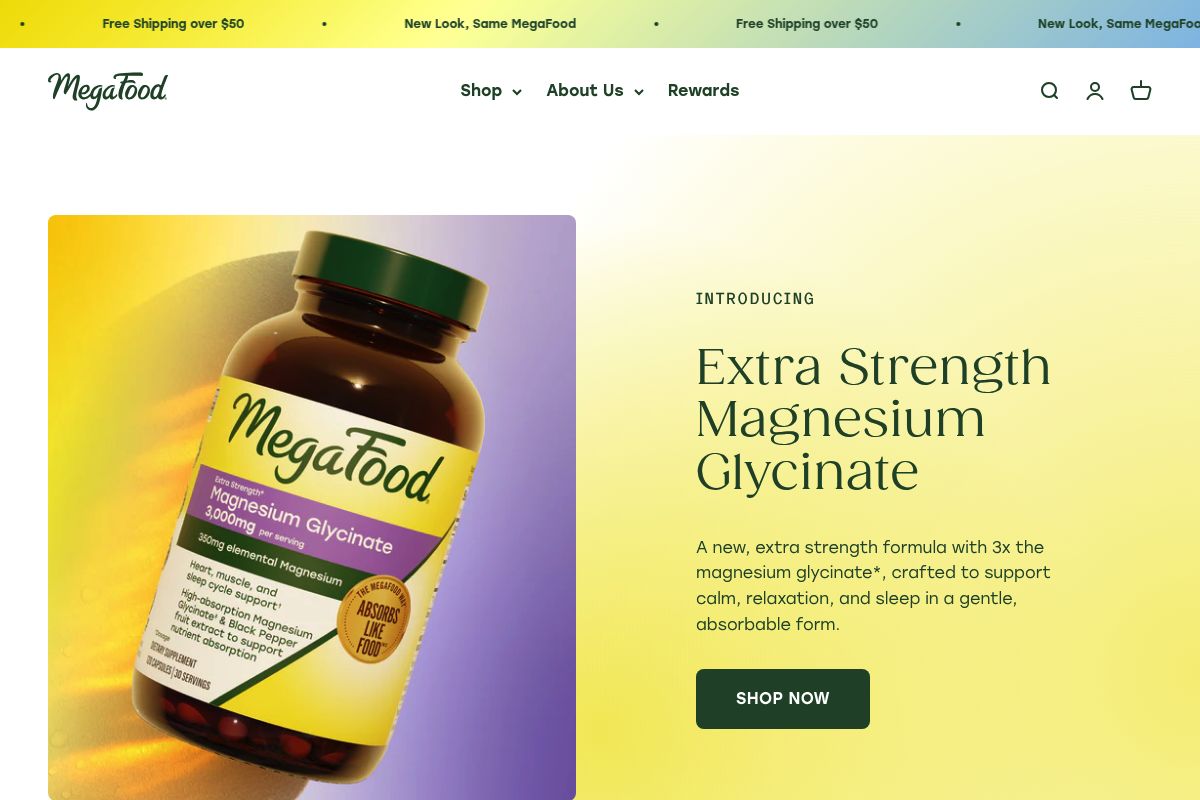 5. MegaFood — Best for Real-Food Multivitamins Across All Women's Life Stages