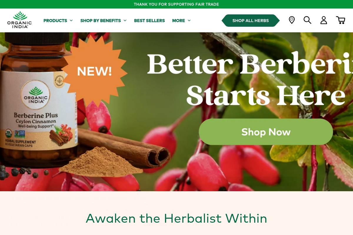 5. Organic India: Best for Budget-Friendly Organic Ashwagandha