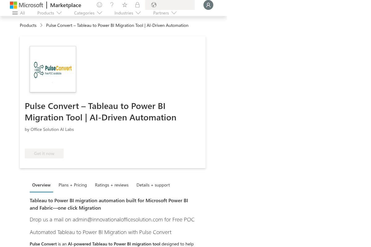 5. Pulse Convert: Best for AI-Driven Tableau to Power BI Conversion