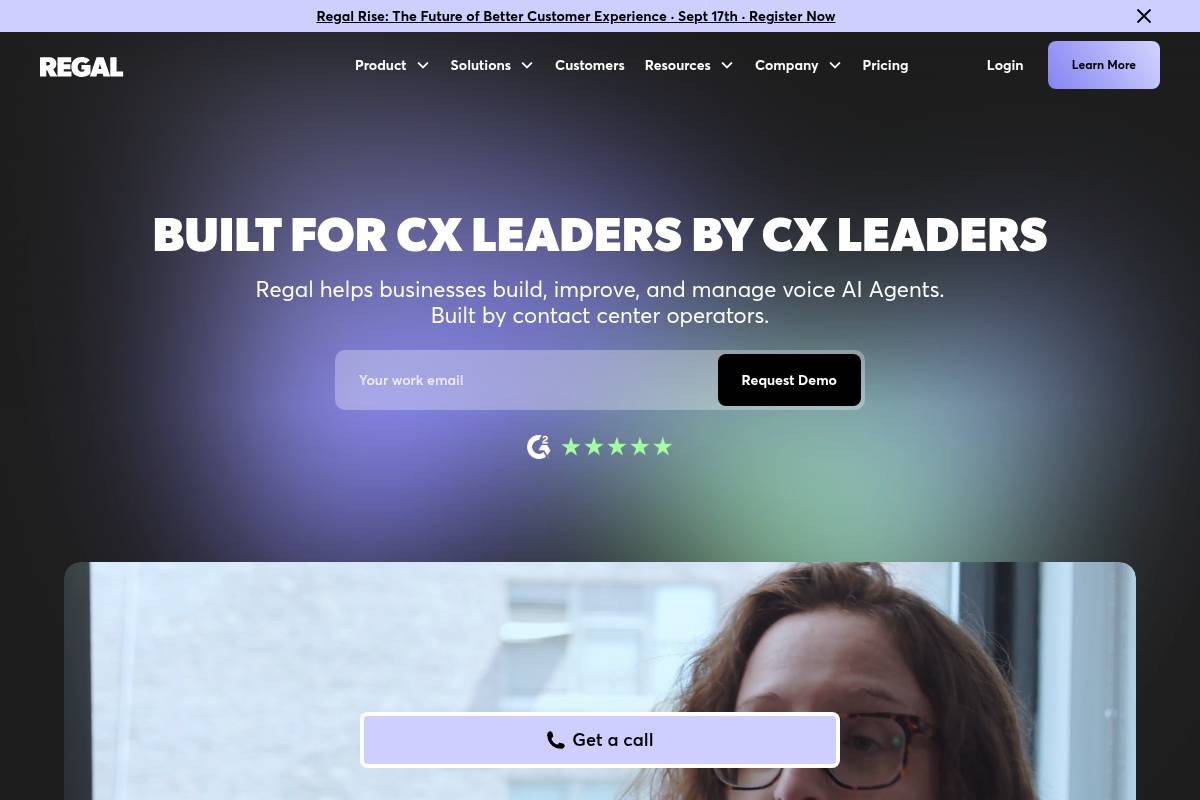 5. Regal.ai — Best for US Financial and Insurance Firms with High-Volume B2C Outbound