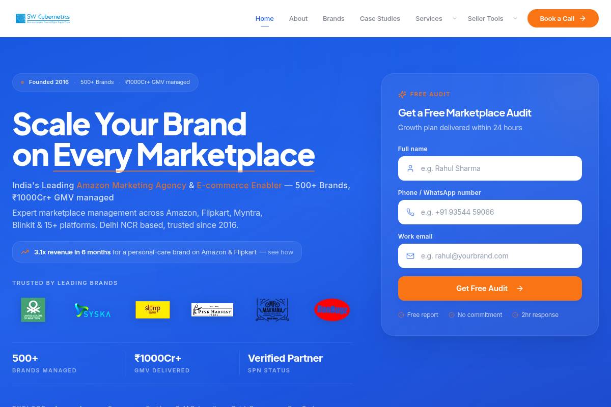 5. SW Cybernetics: Best for Multi-Marketplace Account Management