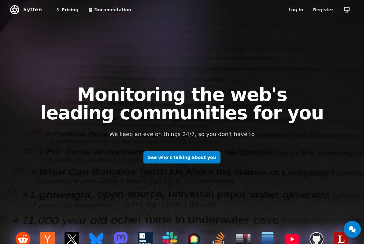 5. Syften — Best for Technical Founders Needing Precise Boolean Monitoring