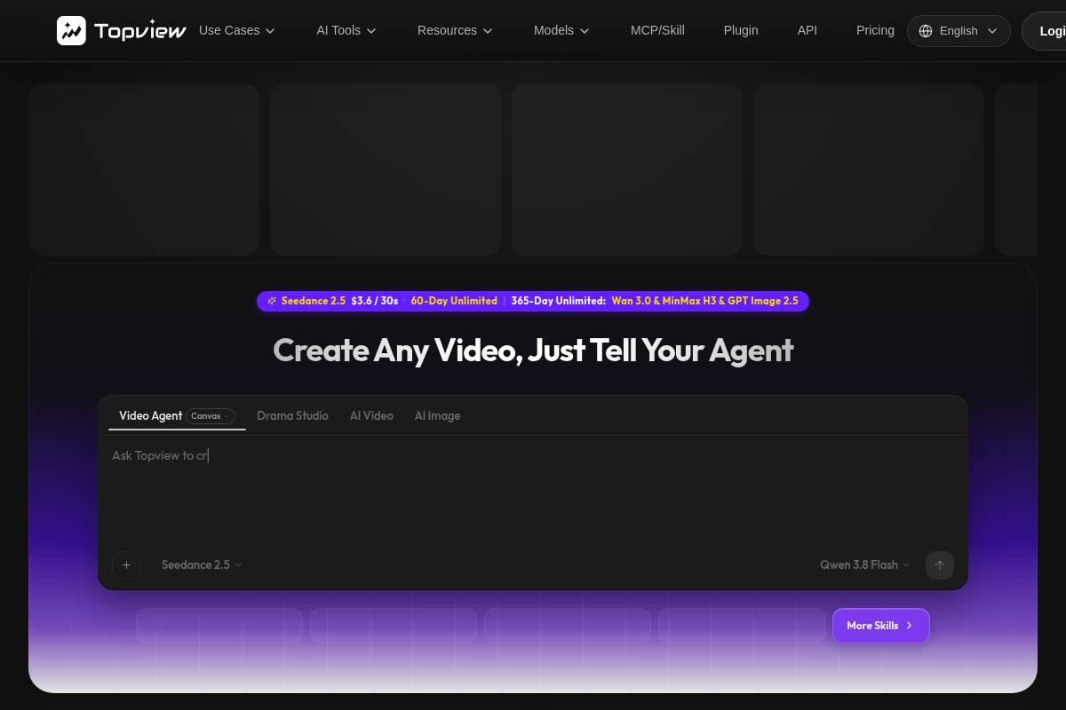 5. Topview.ai: Best for Viral-Style Ad Cloning