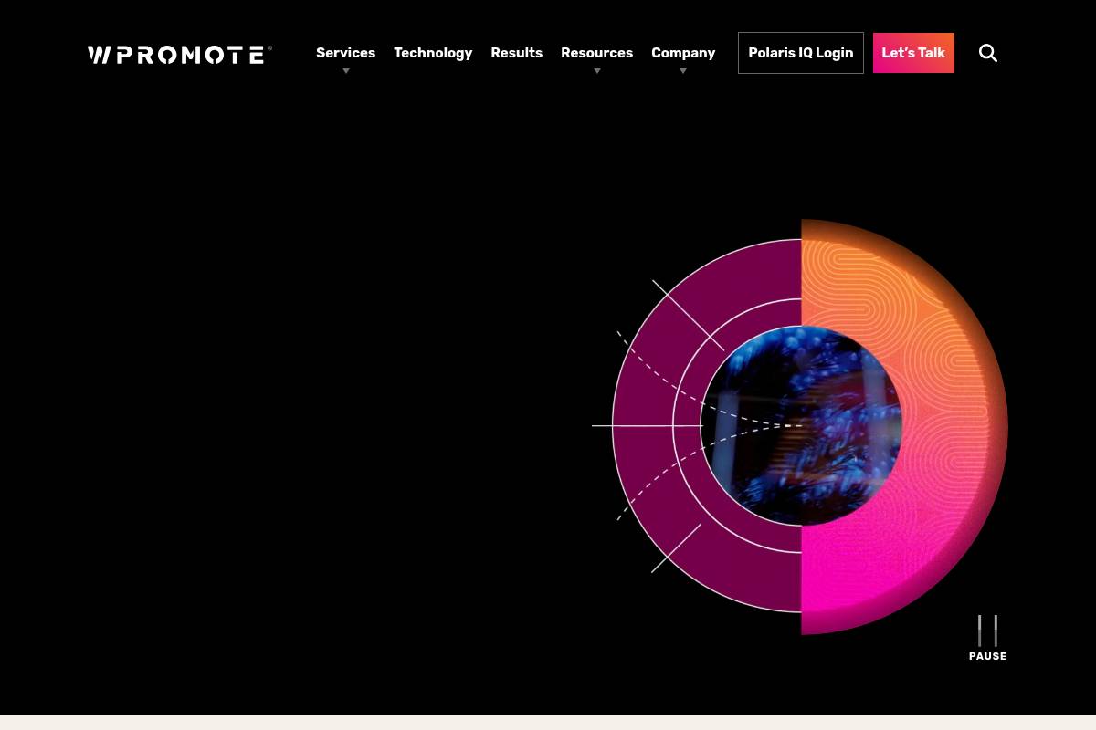 5. Wpromote: Best for Large Enterprise Full-Funnel Marketing