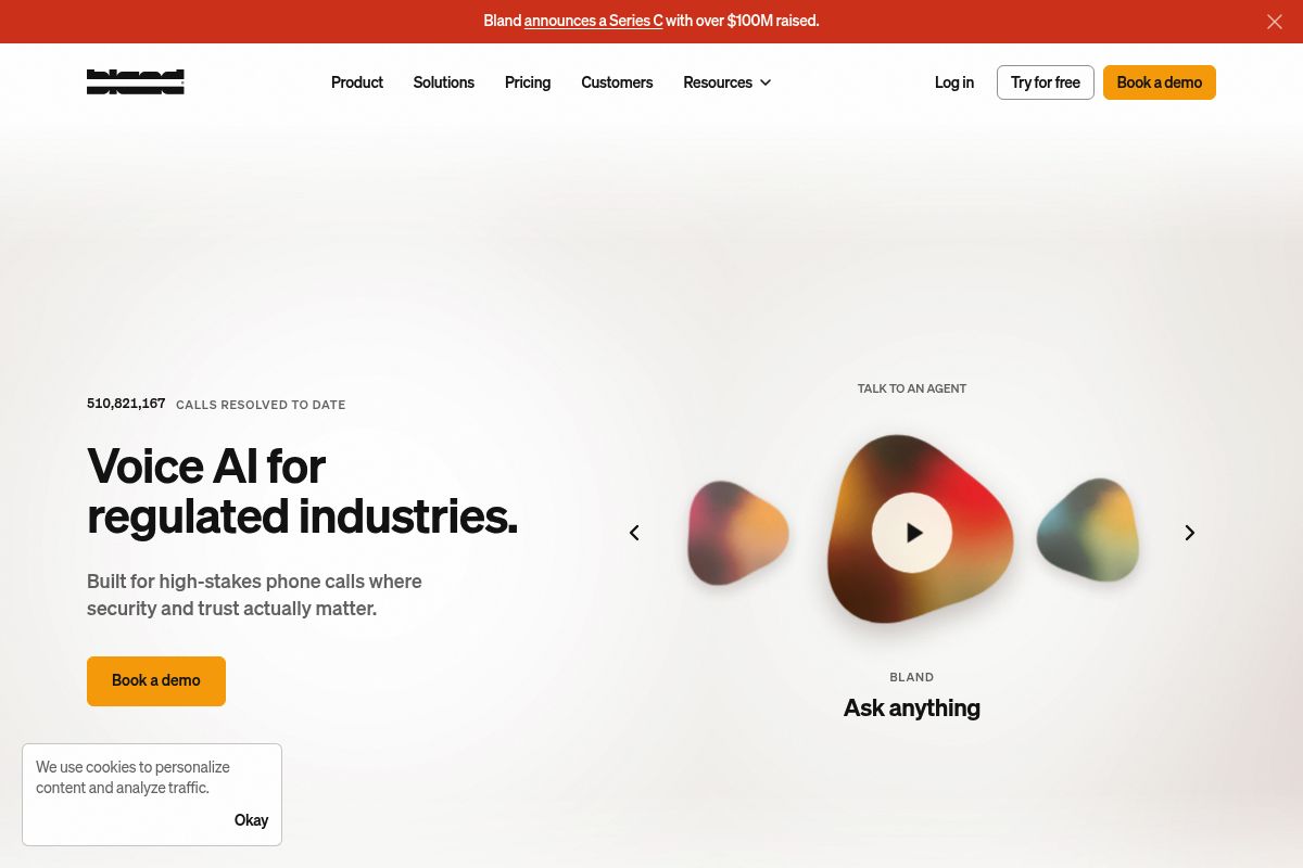 6. Bland AI — Best for High-Volume Outbound Calling at Enterprise Scale