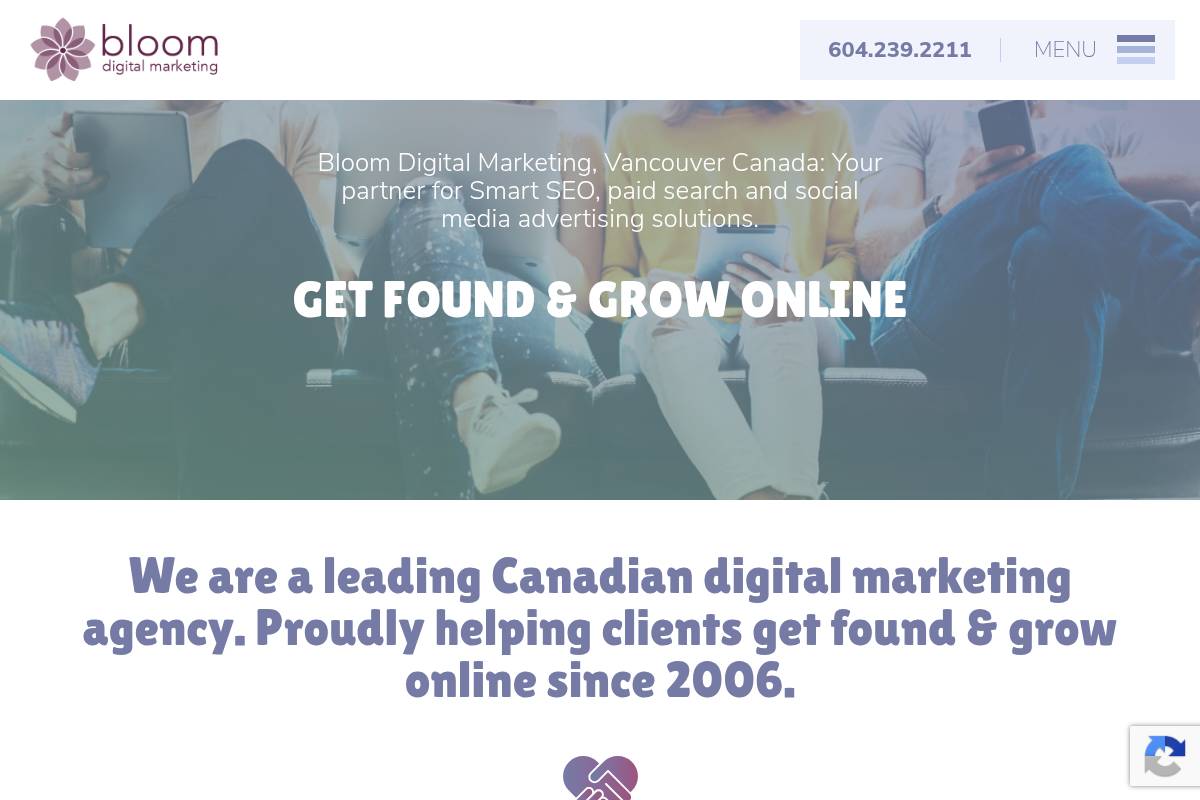 6. Bloom Digital Marketing: Best for Legacy Local Businesses Moving Into GEO/AEO