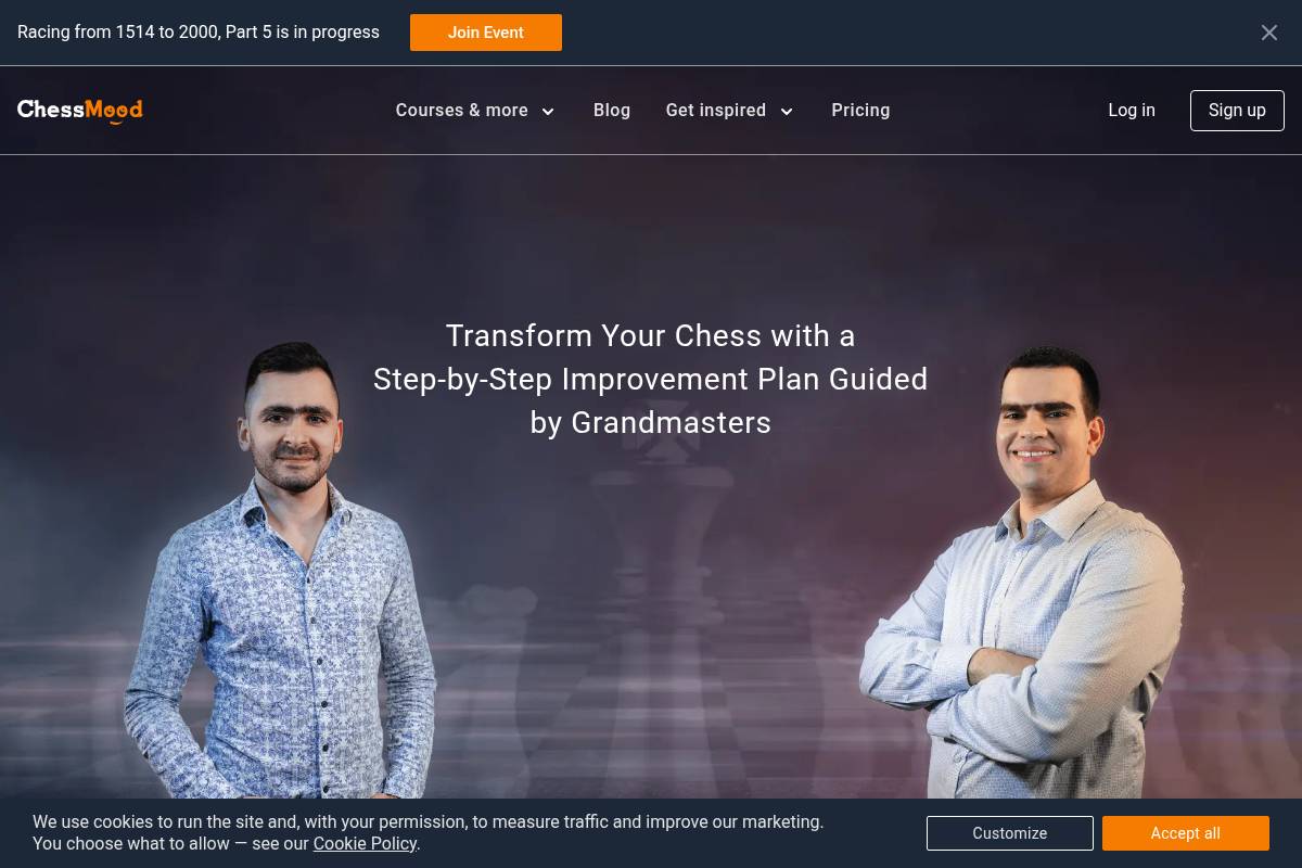 6. ChessMood: Best for GM Video Courses and Community