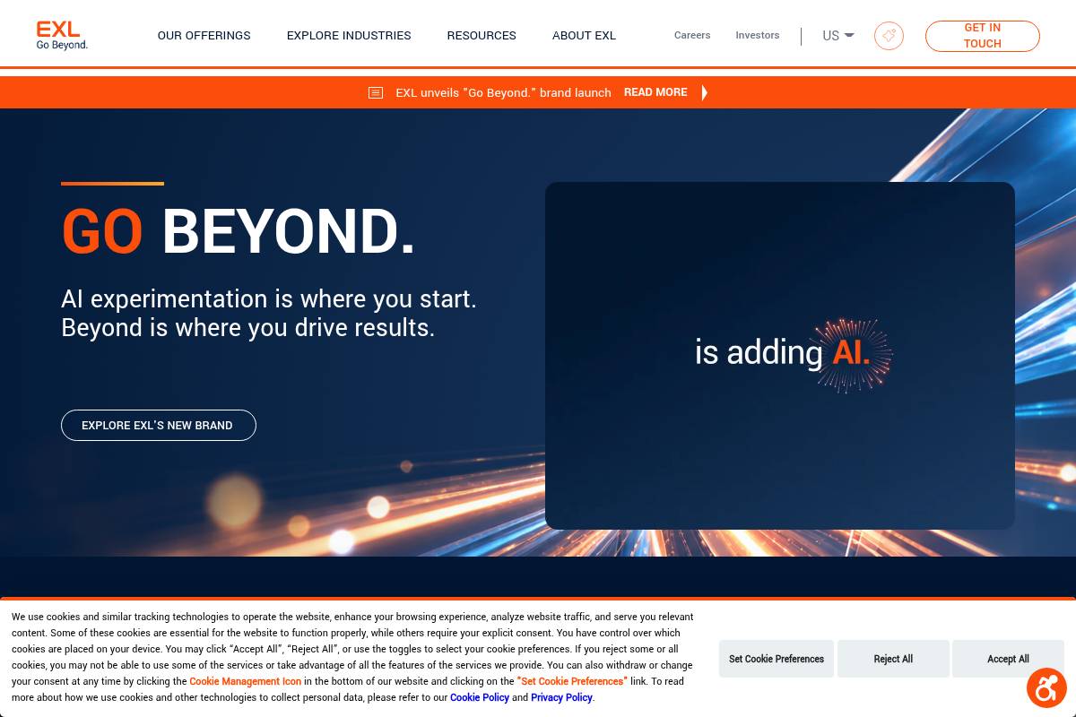 6. EXL Service: Best for Insurance and Healthcare Analytics