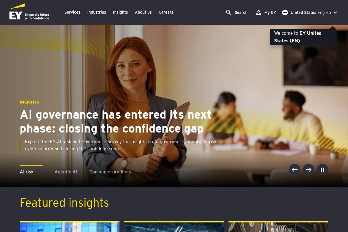6. EY: Best for Demand Forecasting and Trusted AI in Manufacturing