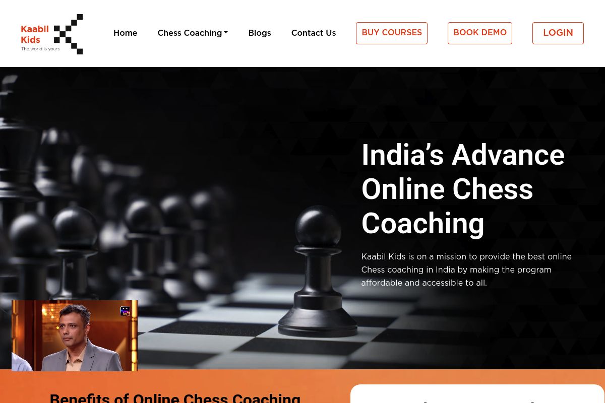 6. Kaabil Kids — Best for GM Tejas Bakre's Expert Curriculum