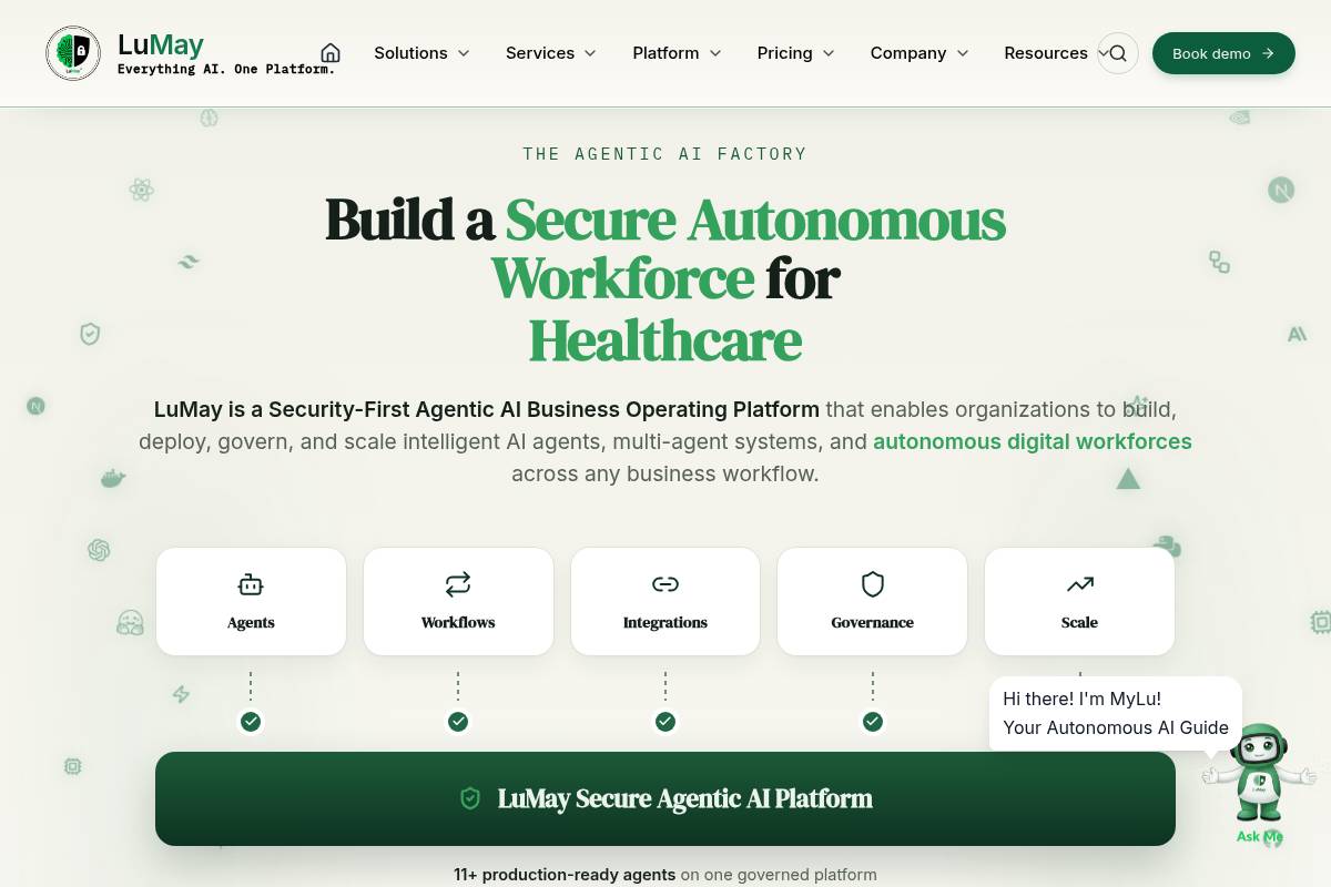 6. LuMay Voice Agent — Best for Managed Enterprise Deployment with Full CRM Automation