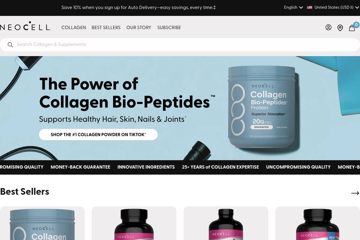 6. NeoCell Super Collagen + C — Best for Heritage Brand Collagen in Tablet Form