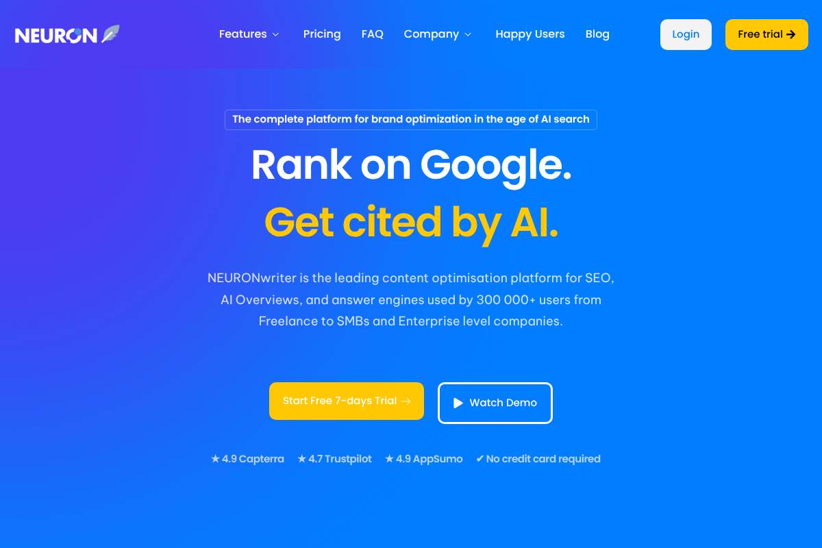 6. NeuronWriter: Best for Budget-Conscious Solo SEOs