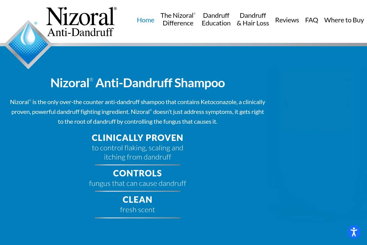 6. Nizoral Anti-Dandruff Shampoo: Best for Severe or Stubborn Dandruff