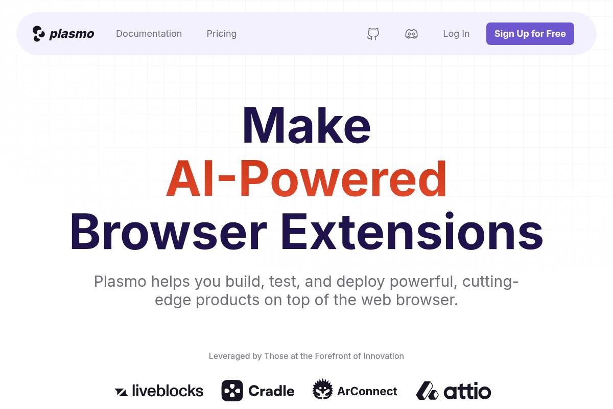 6. Plasmo — Best for React Developers Wanting an Opinionated Extension Framework
