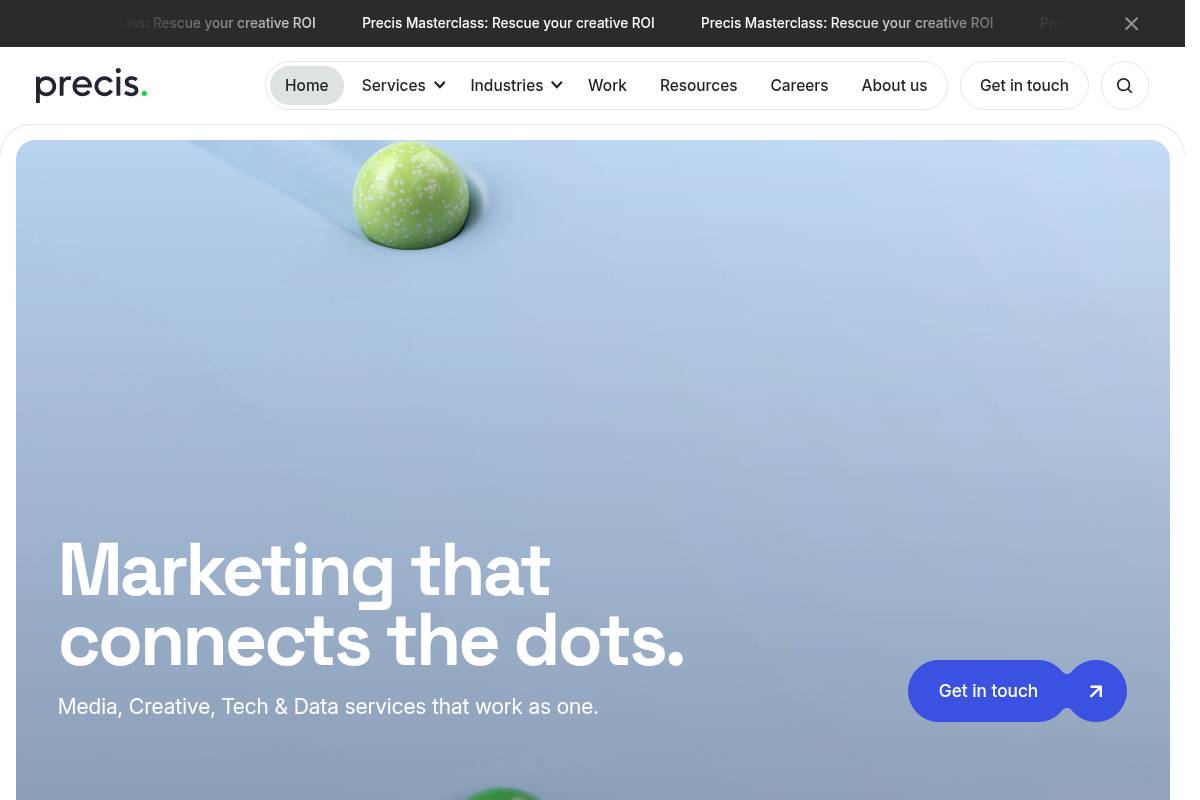 6. Precis Digital: Best for Enterprise Data-Driven Marketing