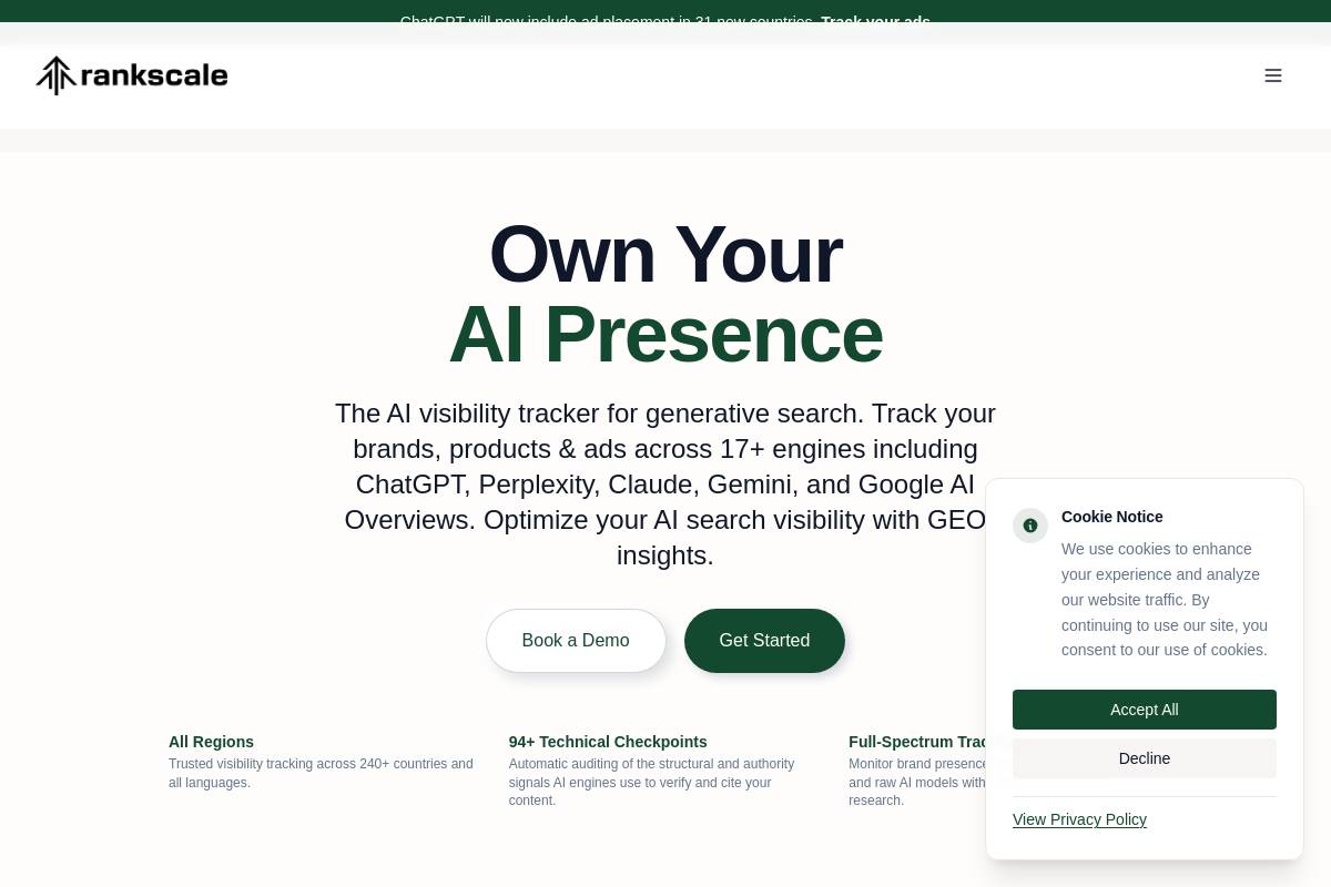 6. Rankscale — Best for Budget-Friendly Multi-Engine Tracking
