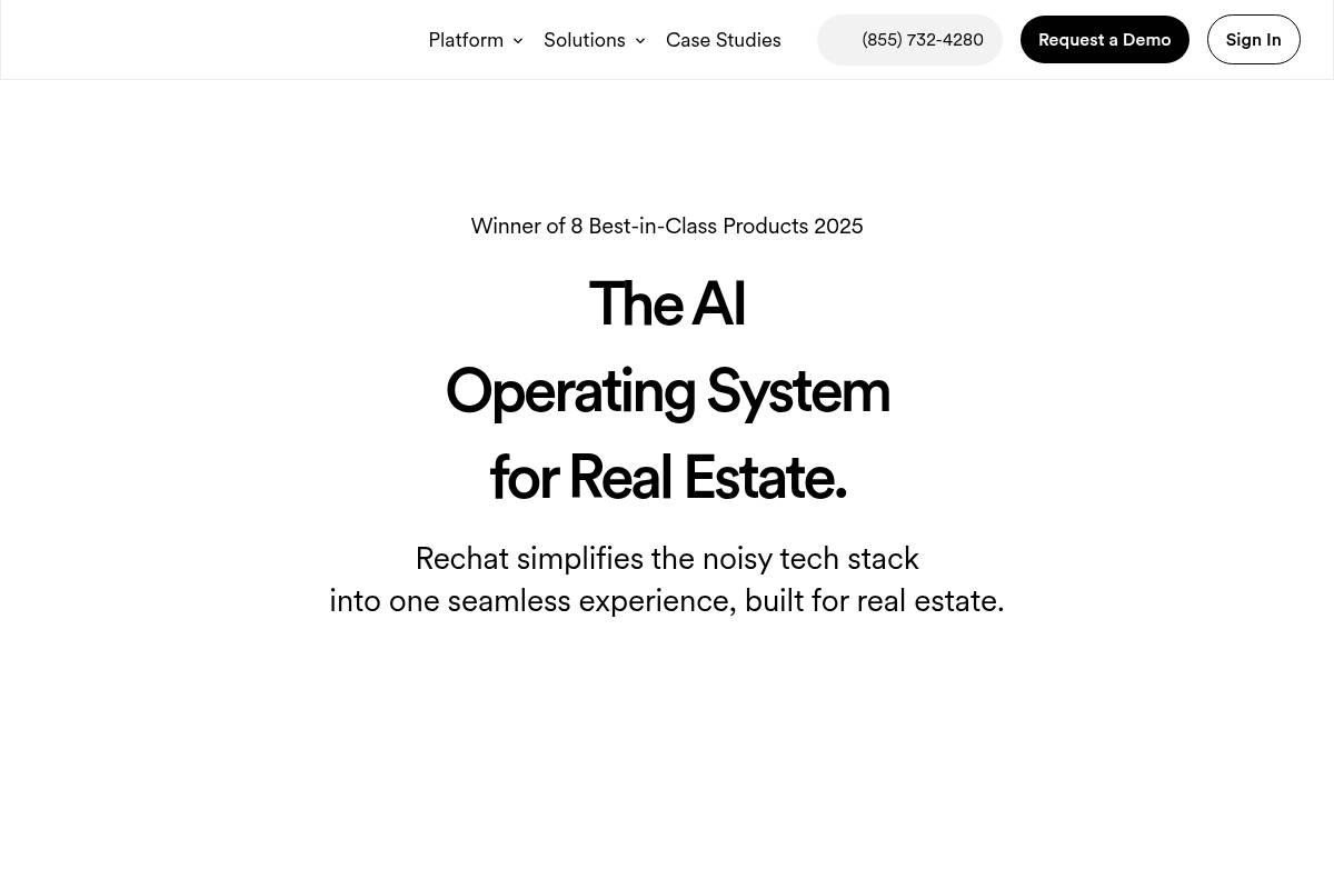 6. Rechat: Best for AI Marketing and Brokerage Operations