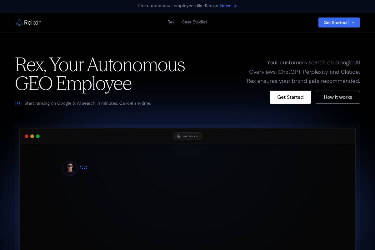 6. Relixir — Best for Enterprise Catalogs Needing Automated GEO Content