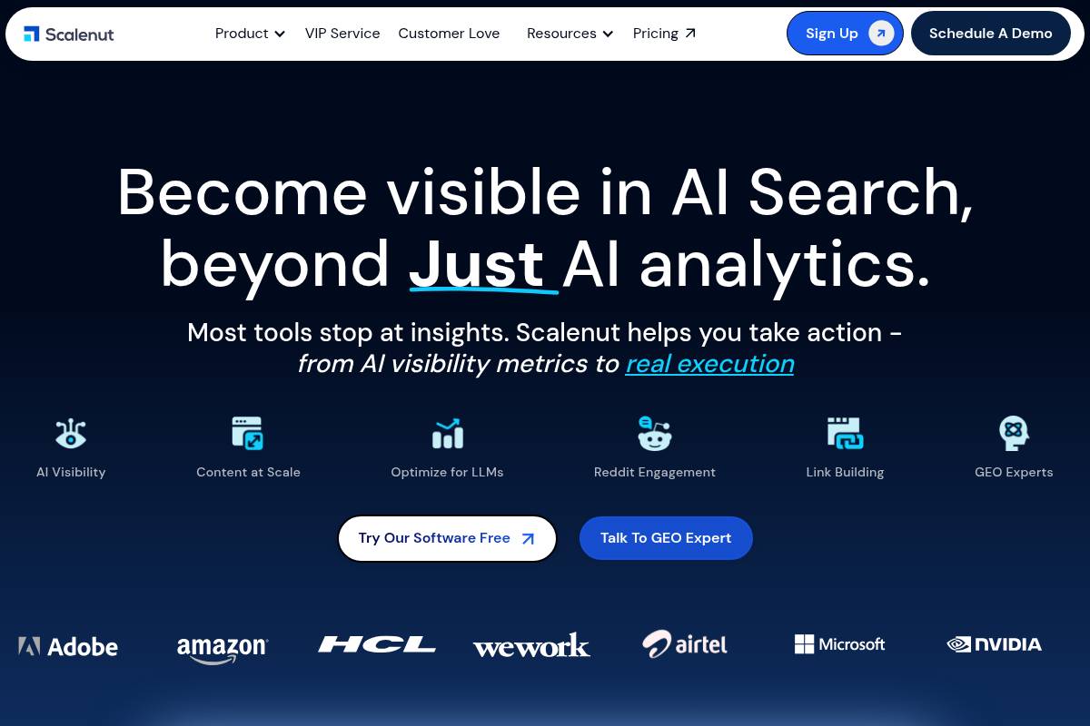 6. Scalenut: Best for AI-Driven GEO Content Workflow