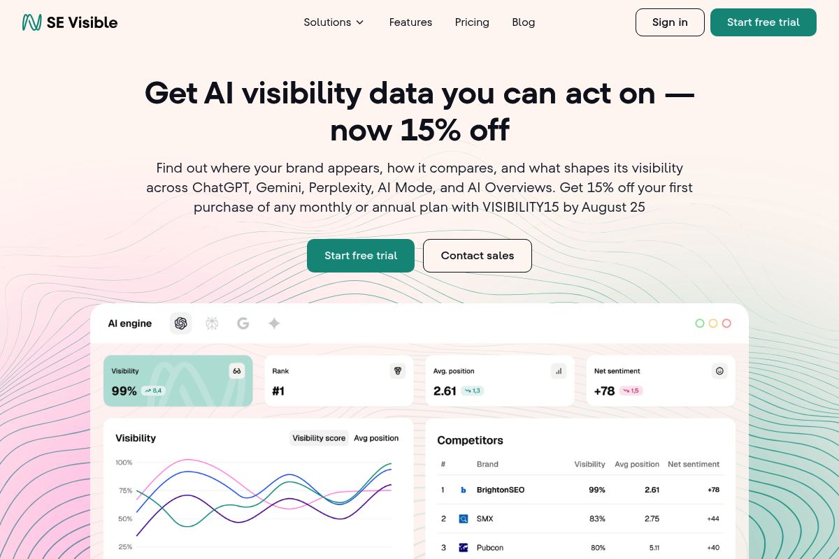 6. SE Visible (SE Ranking) — Best for Teams Combining AI Tracking with Traditional SEO